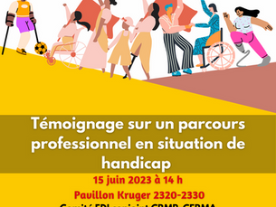 Félicitations à Maylis Carrère pour l’obtention d’une bourse EDI CERMA-CRMR
